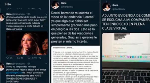 (VÍDEO) Dejó el micrófono abierto mientras tenía intimidad en una clase virtual