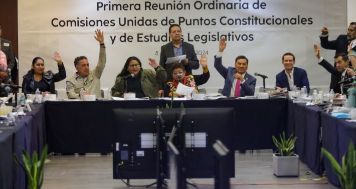 Morena aprueba en comisiones del Senado reforma el PJF; pasa al pleno