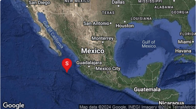 Tiembla Jalisco: Sismo de 5.4 cerca de Puerto Vallarta