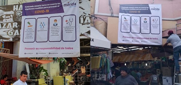 Mérida: Hacen 119 pruebas Covid en dos mercados y ¡47 resultan positivos!