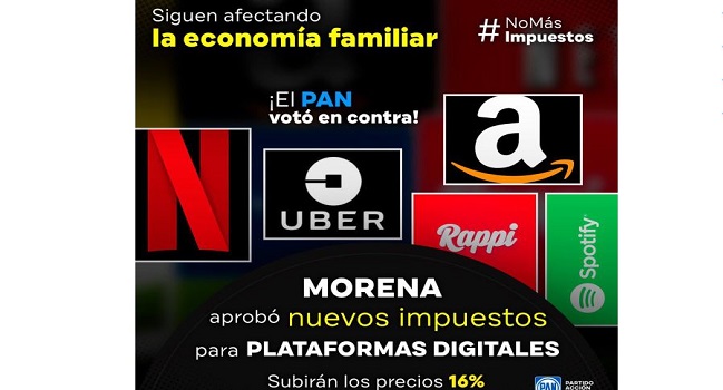 AMLO dijo que no crearía impuestos; pues ya lo hizo con las plataformas digitales