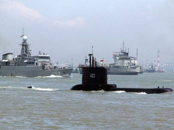 Submarino KRI-Nanggala-402 fue hallado a poco más de 800 m de profundidad