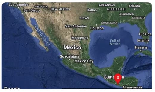 Sismo de magnitud 5 en Ciudad Hidalgo, Chiapas