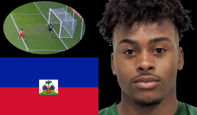 Terrible autogol del portero de Haití contra Canadá en eliminatoria