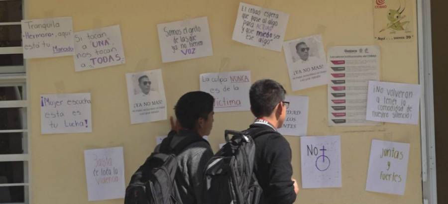 Estudiantes oaxaqueñas denuncian acoso en 4 planteles