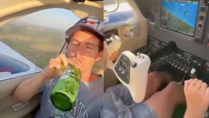 (VÍDEO) Niño pilotea aeronave mientras su papá bebe cerveza; mueren en accidente