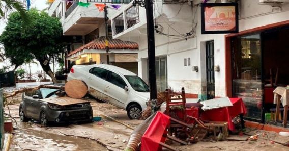 Jalisco: Confirman muerte de un menor tras colapso de hotel en Jalisco por Huracán Nora