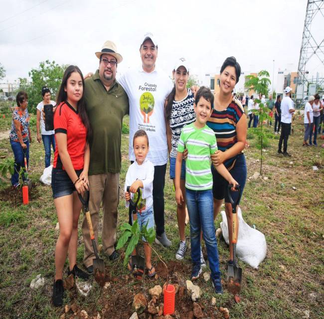 Inicia la primera arborización de la Cruzada Forestal 2019