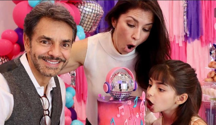 Así celebraron Eugenio Derbez y Alessandra Rosaldo los 9 años de su hija