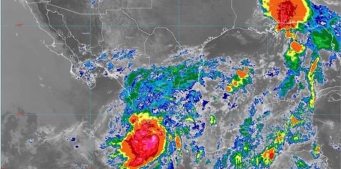 La tormenta Dolores toca tierra este sábado en Michoacán, Colima y Jalisco