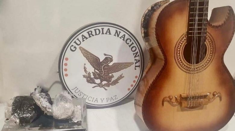 Envían droga a Mérida en una guitarra, pero los descubren