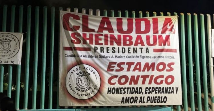 Sheinbaum y Brugada reciben el apoyo de organización ligada con extorsión y fraude