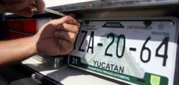 Yucatán: SSP detendrá a automovilistas y motociclistas con placas vencidas