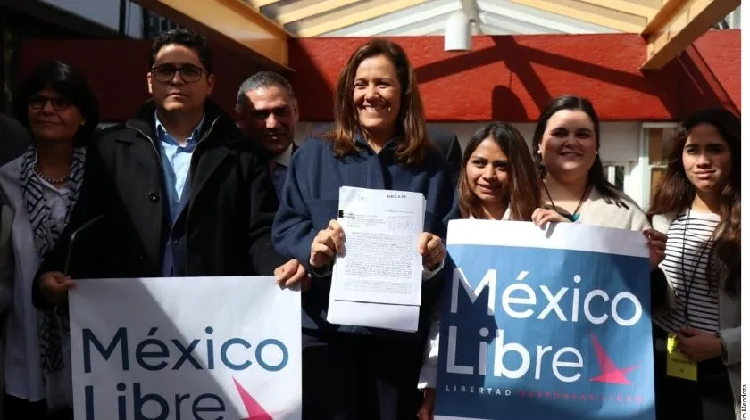 Partido México Libre, de Zavala y Calderón, cumple requisitos del INE