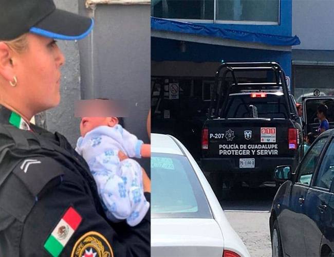 Localizan al bebé sustraído de hospital en Nuevo León