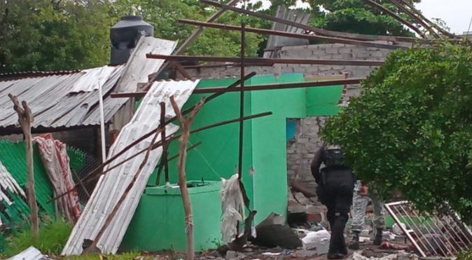 Apatzingán: Explosión en fábrica clandestina de explosivos deja 6 muertos