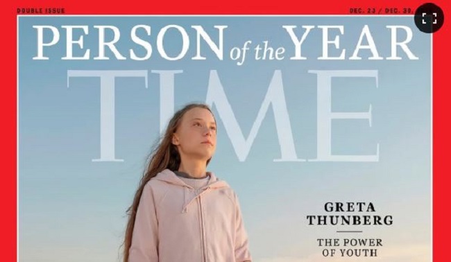 Trump critica distinción a Greta Thunberg como persona del año