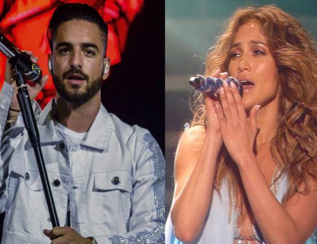 (Vídeo) Maluma y la grosera forma en que interrumpió a JLo en pleno show