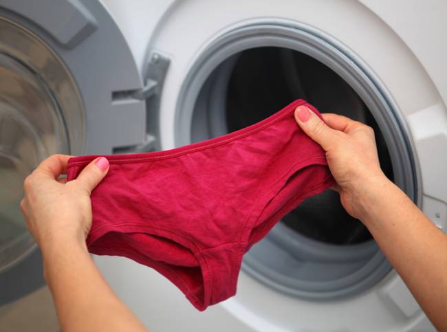 ¿Qué pasa si usas el mismo calzón por dos días  sin lavar?