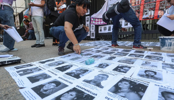 El mundo ve desaparición de personas en México y el gobierno se niega a reconocer