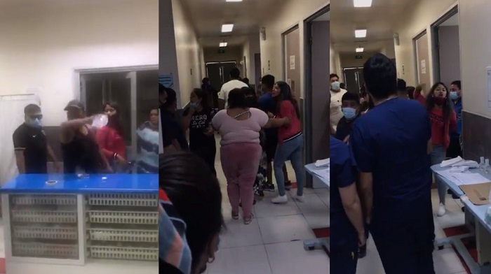 (VIDEO) Agreden a médicos para sacar cuerpo de víctima de COVID-19 en Chile