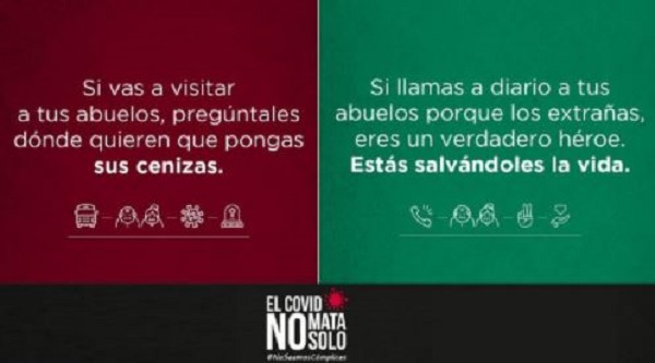 Campaña en Perú: “Si visitas a tus abuelos, pregúntales dónde podrás sus cenizas”