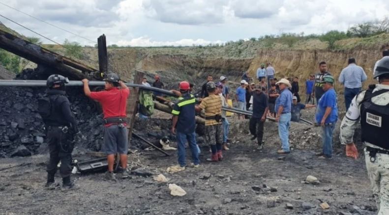 Colapsa una mina en Coahuila; reportan 7 trabajadores atrapados