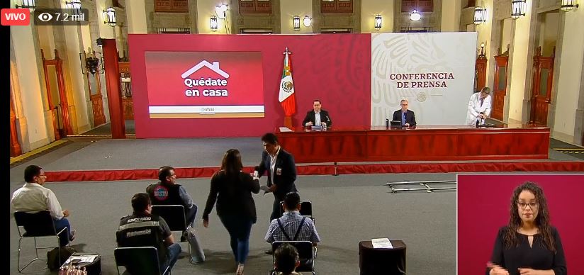 Drástica caída en la audiencia de López-Gatell: de 144,500 a sólo 7,200