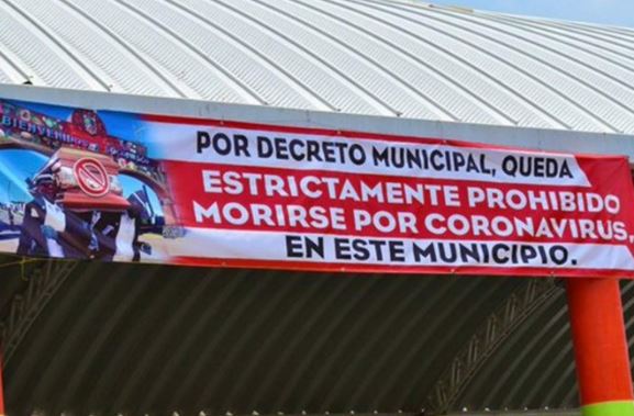 ¡Insólito! Municipio de Veracruz prohíbe “por decreto” morir de Covid-19