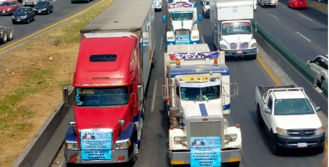 "Nos están matando", protestan transportistas por seguridad en carreteras