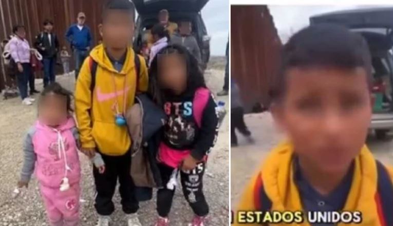 (VÍDEO) "Pollero" abandona a niños poblanos en la frontera con EE.UU.