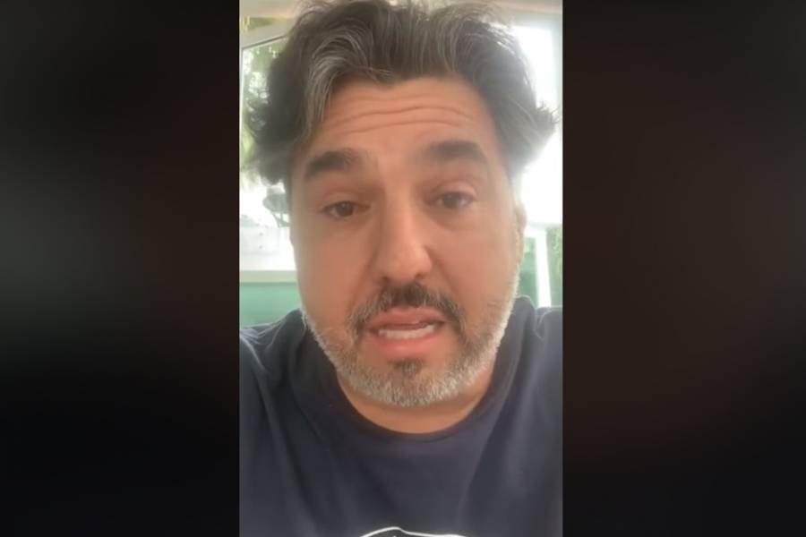 (Vídeo) Empresario mexicano llora cuando narra el robo de su tráiler
