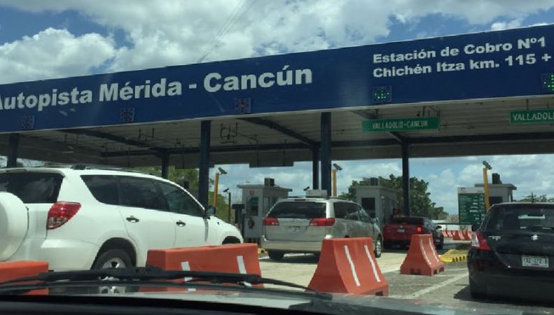 Reportan alzas en las tarifas de la autopista Cancún–Mérida-Cancún