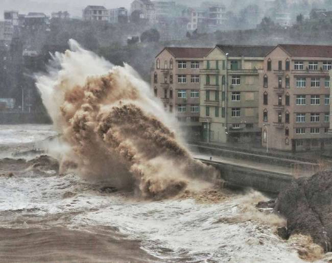 El tifón Lekima causa al menos 18 muertos y 14 desaparecidos en China