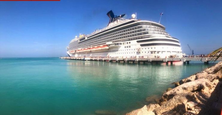 Esperan el arribo de seis cruceros a Progreso este mes de marzo