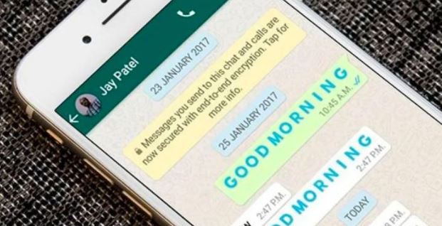 ¿Cómo escribir con letras de colores en WhatsApp?