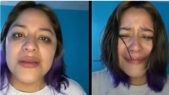Joven llora porque le cortaron mal el cabello y se hace viral