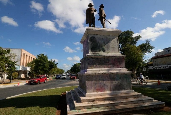 Ayuntamiento de Mérida gastará más de $100 mil para restaurar monumentos dañados