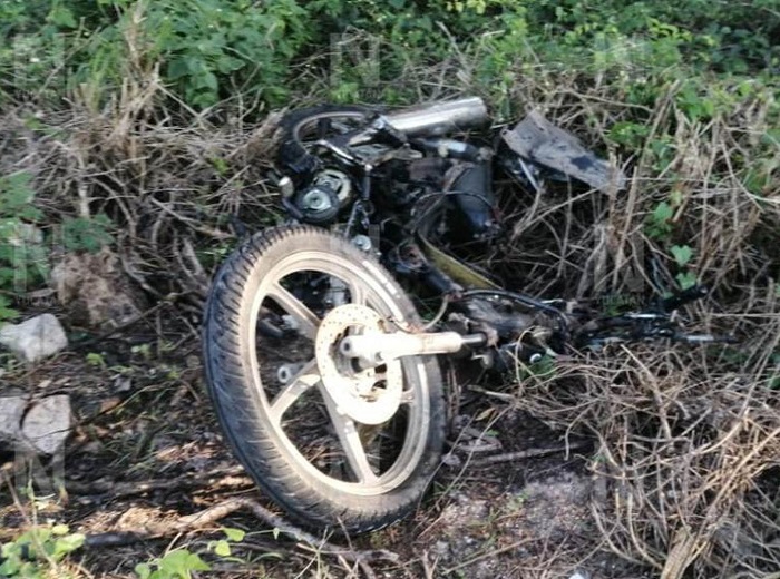 Muere motociclista atropellado en la carretera Motul-Cansahcab