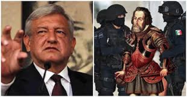 "Hernán Cortés cometió el ‘primer fraude’ de México": AMLO