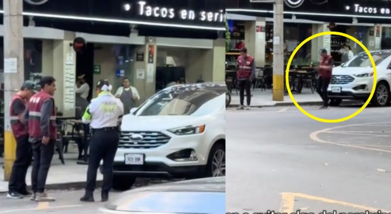 CDMX: Desconocido paga parquimetro ajeno y salva de multa a conductor