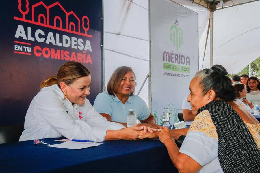 -”Alcaldesa en tu Comisaría” llegó este fin de semana a Chalmuch y Susulá