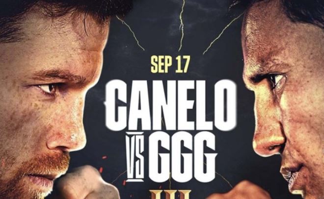 Habrá la tercera pelea ‘Canelo’ vs Golovkin el 17 de septiembre
