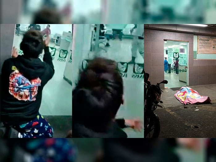 VIDEO: Muere en la puerta del IMSS luego que le negaron atención médica