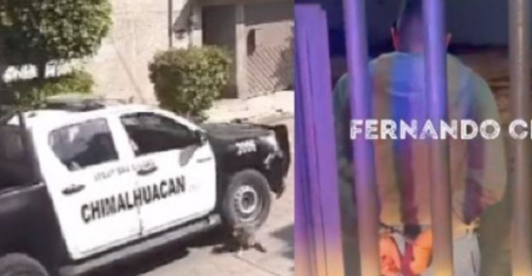 (VÍDEOS) Policía atropelló a un perrito en Chimalhuacán y se va a la cárcel