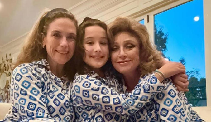 Hija de Angélica Vale recibe la patada de la suerte de Lucero Mijares