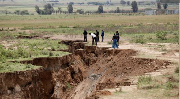 Fenómeno natural que  está dividiendo África en dos