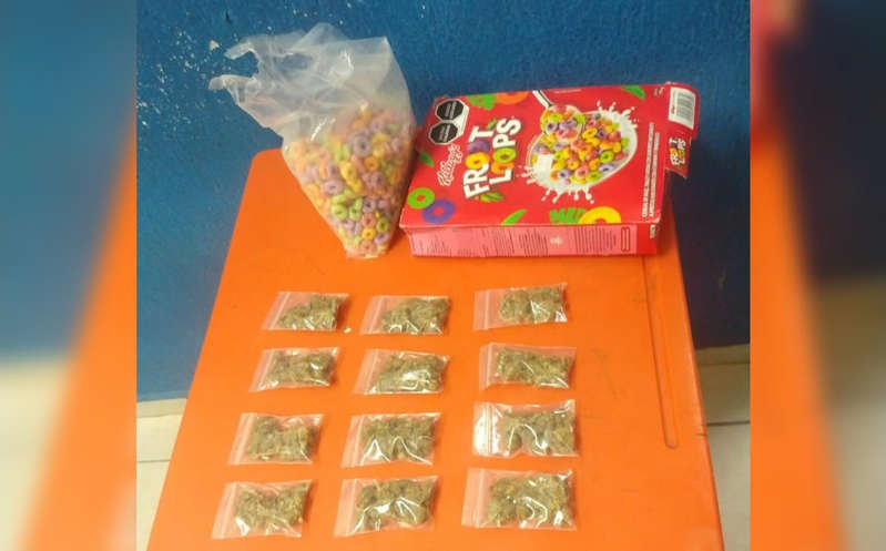 Q. Roo: Detienen a menor de edad con droga escondida en una caja de cereal