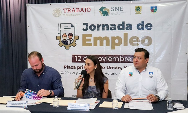 Jornada de Empleo en Umán el próximo martes 12