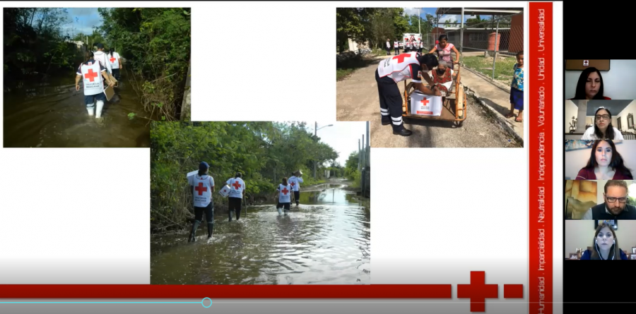 Voluntarios de Cruz Roja Yucatán destinan su tiempo para mejorar el entorno social